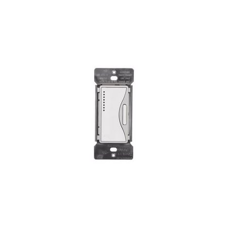 Eaton Wiring Devices EATON Z-WAVE PLUS ACCESSORY DIMMER, 7-STEP LED LIGHT LEVEL DISPLAY, FLUSH, 120V, WIRE LEAD RF9642-ZWS